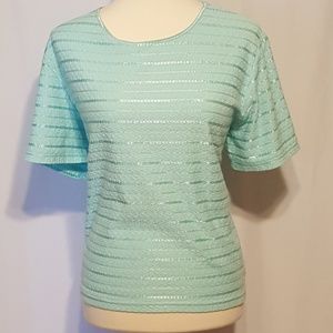 Sag Harbor Light Turqoise Top